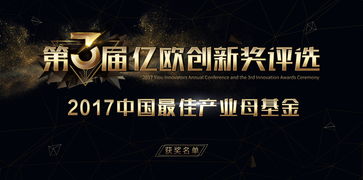 2017中国最佳产业母基金 亿欧 科技与产业创新服务平台